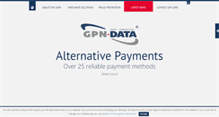 Desktop Screenshot of gpndata.com